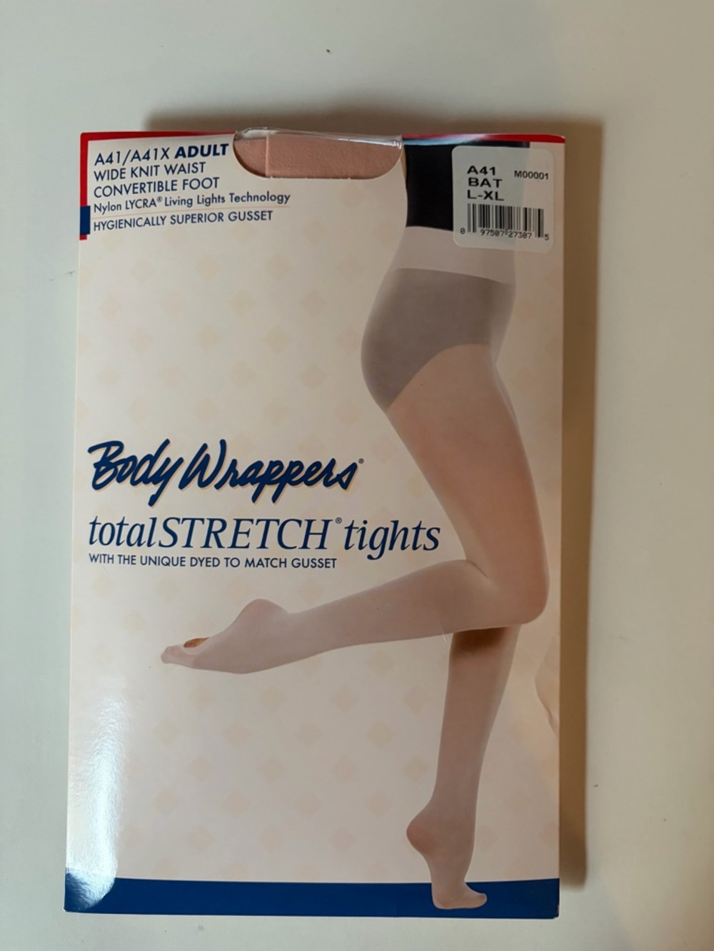 Body Wrappers Total Stretch convertible Tights in theatrical pink
